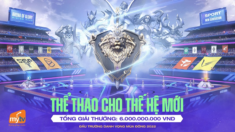 Khẳng định đẳng cấp giải đấu thể thao cho thế hệ mới, Đấu Trường Danh Vọng mùa Đông 2022 khởi tranh với số tiền thưởng kỷ lục 6 tỷ đồng
