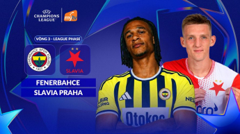Fenerbahce vs Slavia Praha - League Phase Vòng 3 UEFA Champions League 2026/27