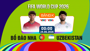Bồ Đào Nha vs Uzbekistan Bảng K FIFA World Cup 2026