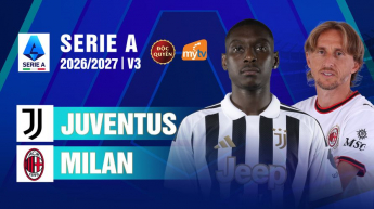 Juventus vs Milan Vòng 3 Serie A 2026/27