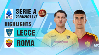 Lecce vs Roma Vòng 2 Serie A 2026/27
