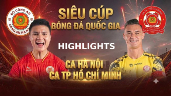CA Hà Nội vs CA TP Hồ Chí Minh Siêu cúp bóng đá Quốc gia - Cúp THACO 2025/26