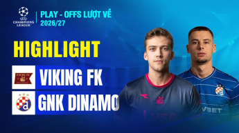Viking FK (NOR) vs GNK Dinamo (CRO) Play-offs lượt về UEFA Champions League 2026/27
