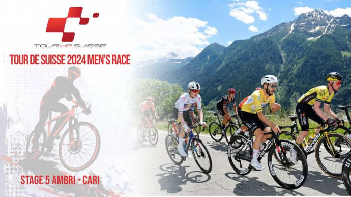 Stage 5 Tour de Suisse 2024 Mens Race