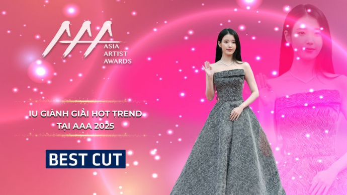 IU Giành Giải Hot Trend Tại AAA 2025