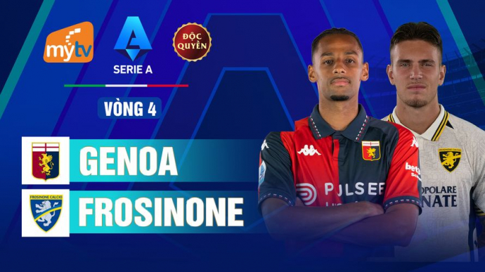 Genoa vs Frosinone Vòng 4 Serie A 2026/2027