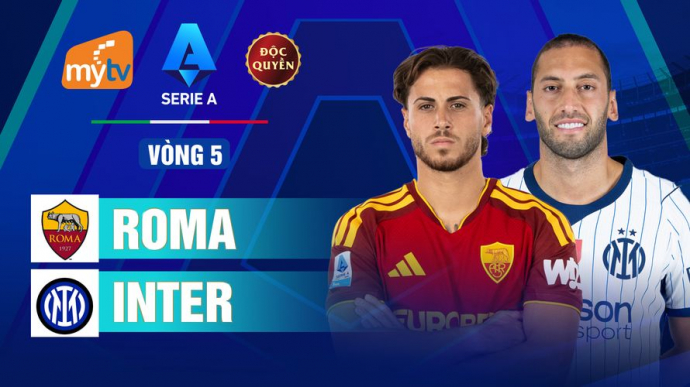 Roma vs Inter Vòng 5 Serie A 2026/2027