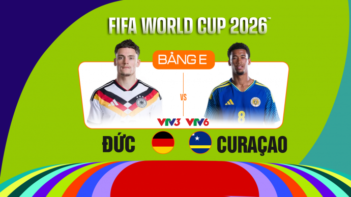 Đức vs Curaçao Bảng E FIFA World Cup 2026