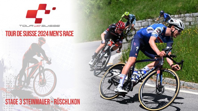 Stage 3 Tour de Suisse 2024 Mens Race