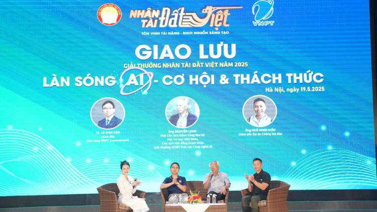 Nhân tài Đất Việt 2025: Thúc đẩy ứng dụng AI, dữ liệu lớn trong chuyển đổi số