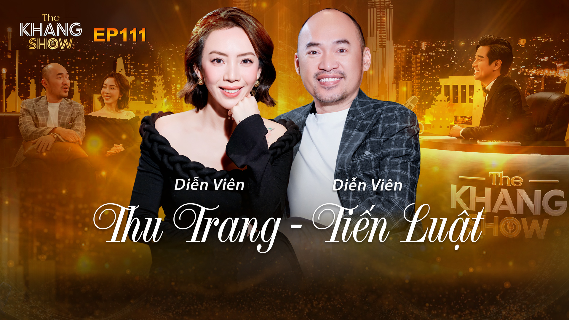 Diễn viên Thu Trang - Tiến Luật