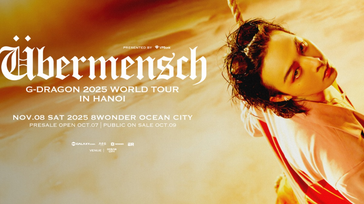 Concert G-Dragon Vietnam 2025: A-Z thông tin vé, chỗ ngồi & kinh nghiệm